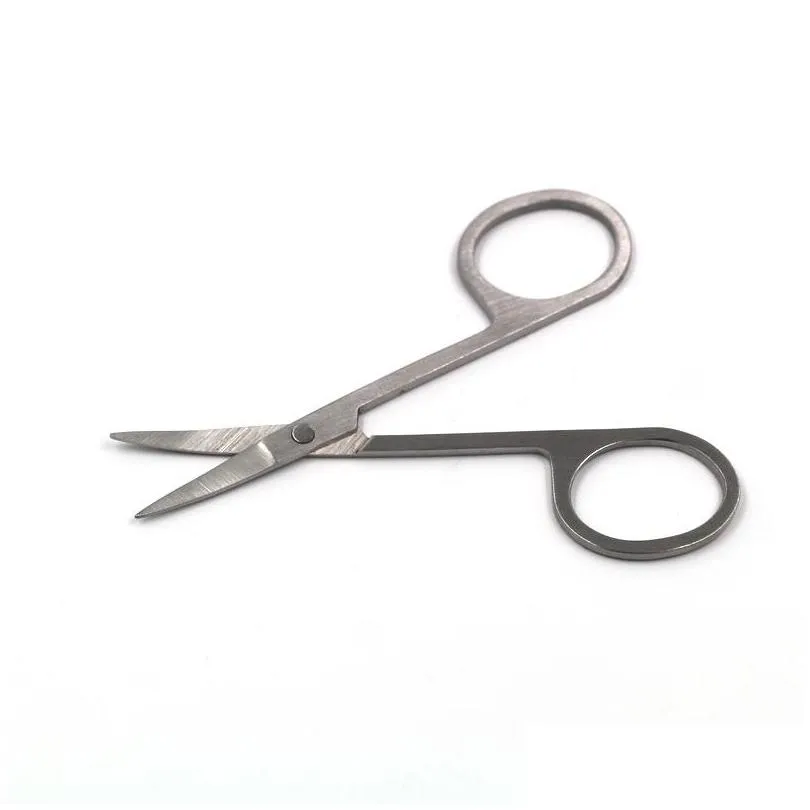 eyebrow trim mini eyelash scissor stainless steel anti rust coloris beauty tools makeup scissors