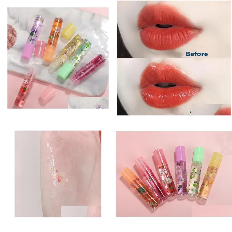 designer lip to lip oil lips balm transparent colorless moisturizing and hydrating rollon fruit flavour makeup