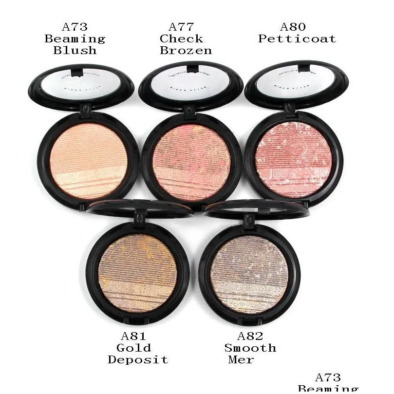 designer face powder makeup poudre press powders mineral bronzer highliter brighten long last illuminating professional maquillage make up contour kit