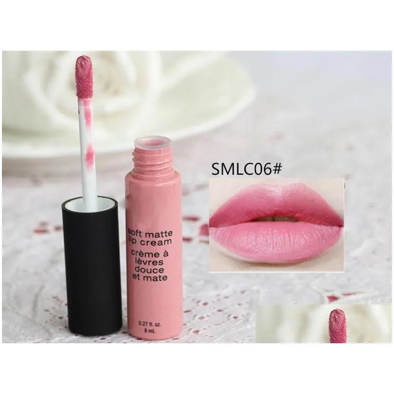 soft matte lip cream lipgloss matte liquid lipstick natural velvet waterproof longlasting 8ml makeup lip gloss