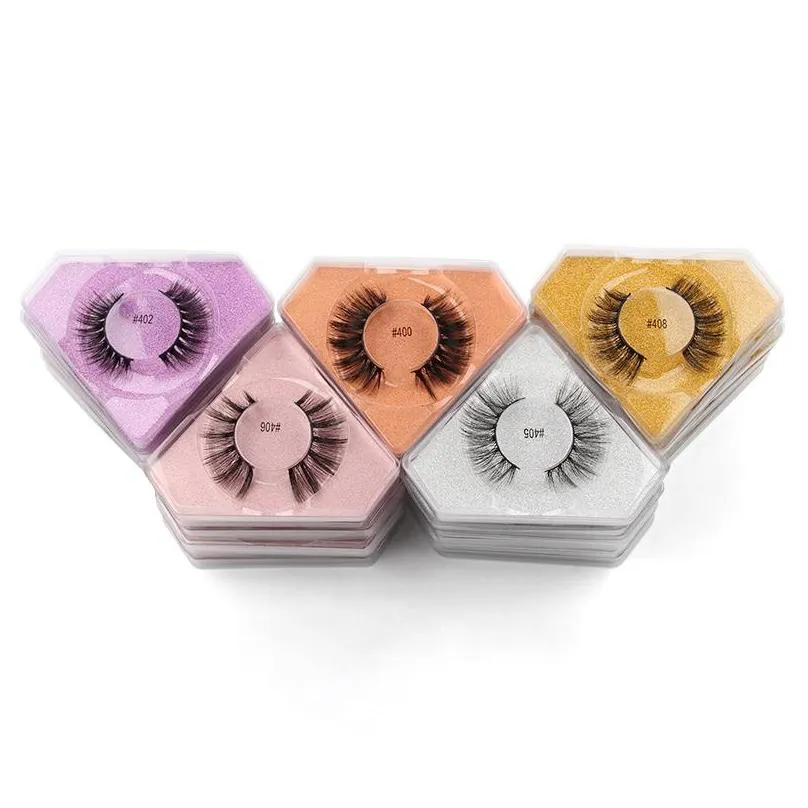 thick lashes eyelashes packaging box individual eyelashes card makeup eye lash