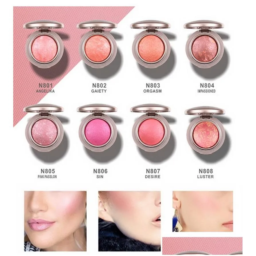 makeup blush palette shimmer matte baked mineralize bronzer powderlonglasting easy to wear natural heres b2uty face blushes palette