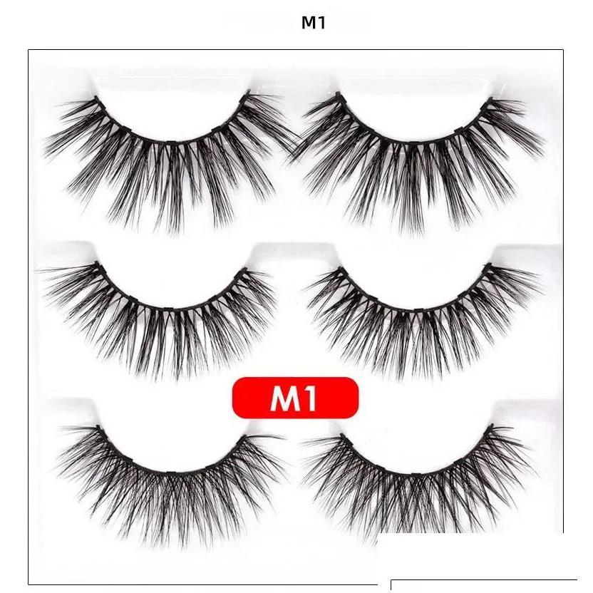 false eyelashes magnetic eyeliner eyelash suit 3paris lashes fluid eyelash with special tweezer tools makeup