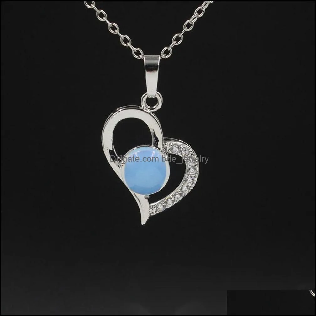 infinity love heart pendant necklace for friend monther crystal chakra yoga jewelry available in various colored stones