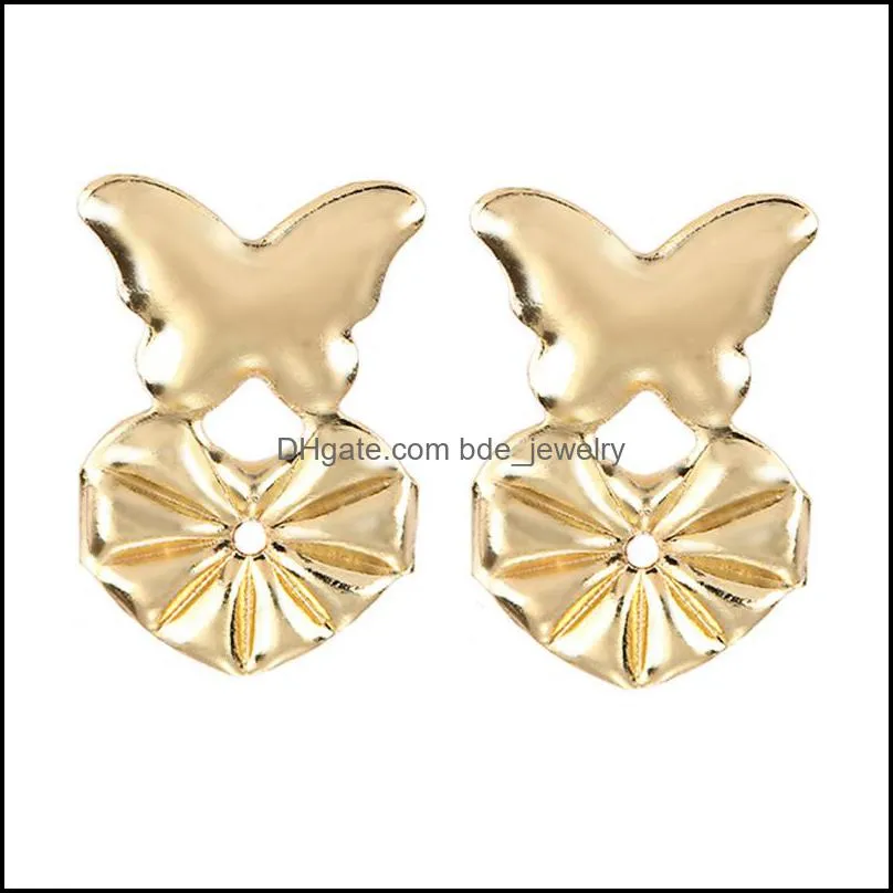 fourleaf clover earrings aid europe and america simple fashion earrings ear hole buckle lifter ear buckle