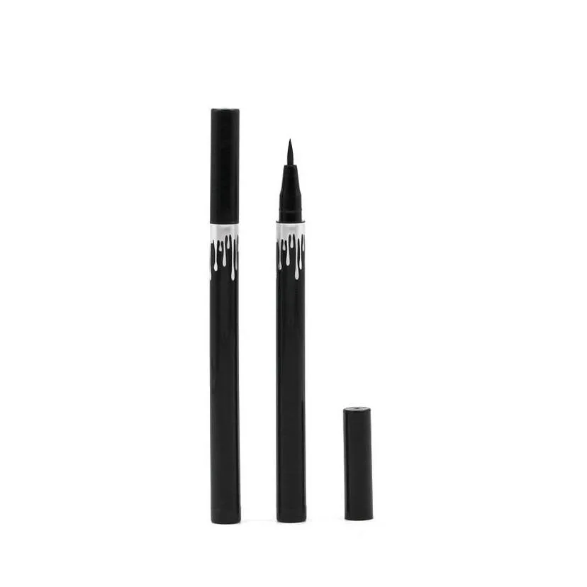 black liquid eyeliner pen waterproof eyeliners with box cosmetic easy to wear longlasting natural makeup eye liner