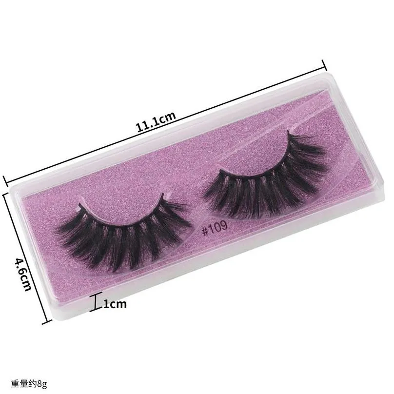 3d lashes false eyelash package laser lash box extensions with brush curler natural thick 100 suppliers coloris beauty makeup lash