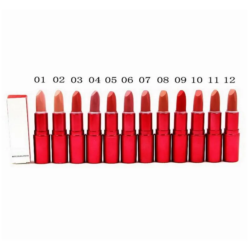 pretty red lipstick makeup velvet matte lip stick natural coloris make up lipstick