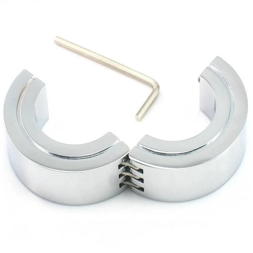 male penis ring metal cockrings size 1.5/1.75/2 bondage pennis ring for male toys sm503