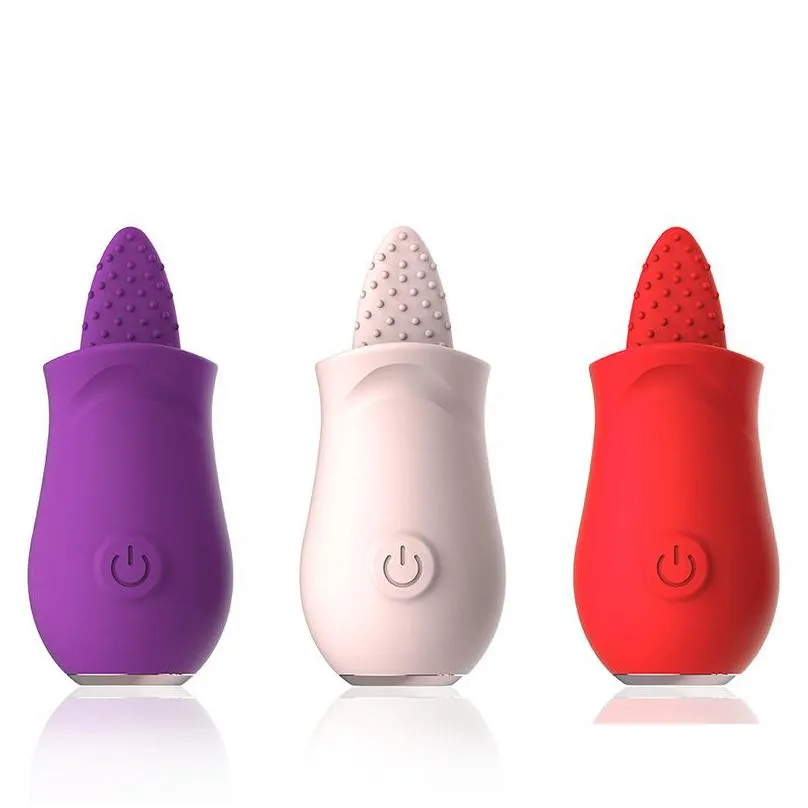 soft tongue licking vibrator g spot clitoral stimulator mini clit toys for women rechargeable nipple female masturbator