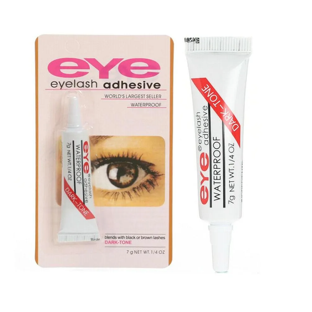7g eyelash adhesives glue clearwhite/darkblack waterproof false eyelashes adhesive makeup tools