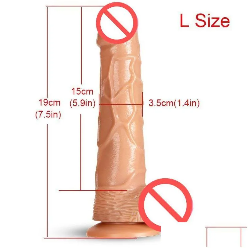 realistic rotating dildo with suction cup 360 degree rotation vibrator penis masturbation toys for women s/m/l