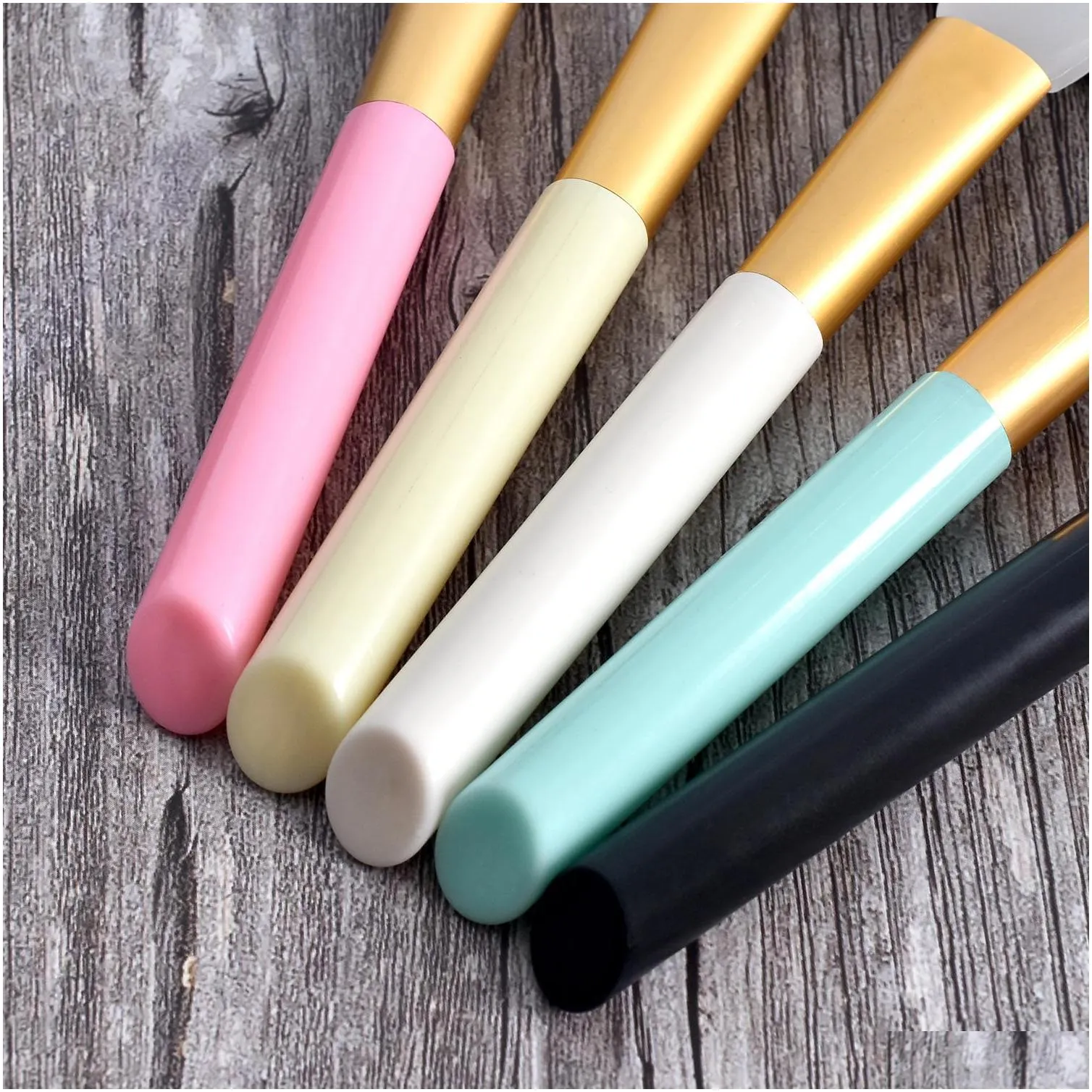 silicone facial mask brush cream mixing silicone makeup brushes face skin care tools makeup tools