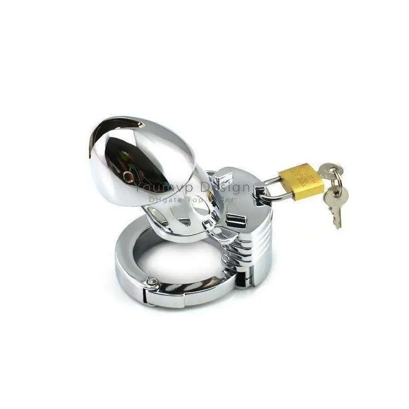 adjustable male chastity cage stainless steel cock cage penis cage chastity device bondage bdsm fetish toy jjd2357