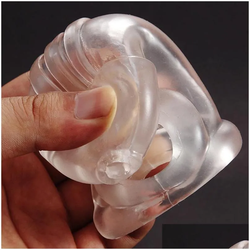 penis rings silicone male chastity device cockrings cock cage toy chastity belt toys for men j1523