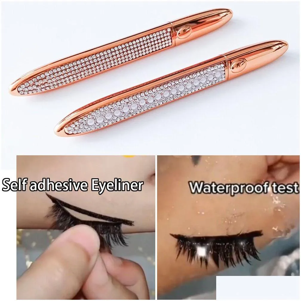magic selfadhesive liquid eyeliner pencil glue magnetic for eyelashes waterproof eye liner pen