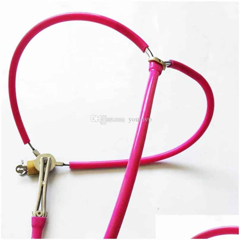 female adjustable stainless steel chastity belt device with defecate hole adult bondage bdsm toy j1241