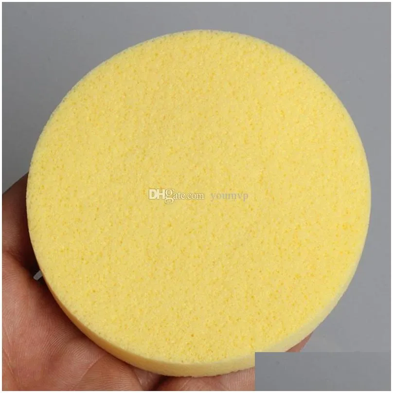 soft compressed sponge face cleaning sponge facial washing pad exfoliator cosmetic puff