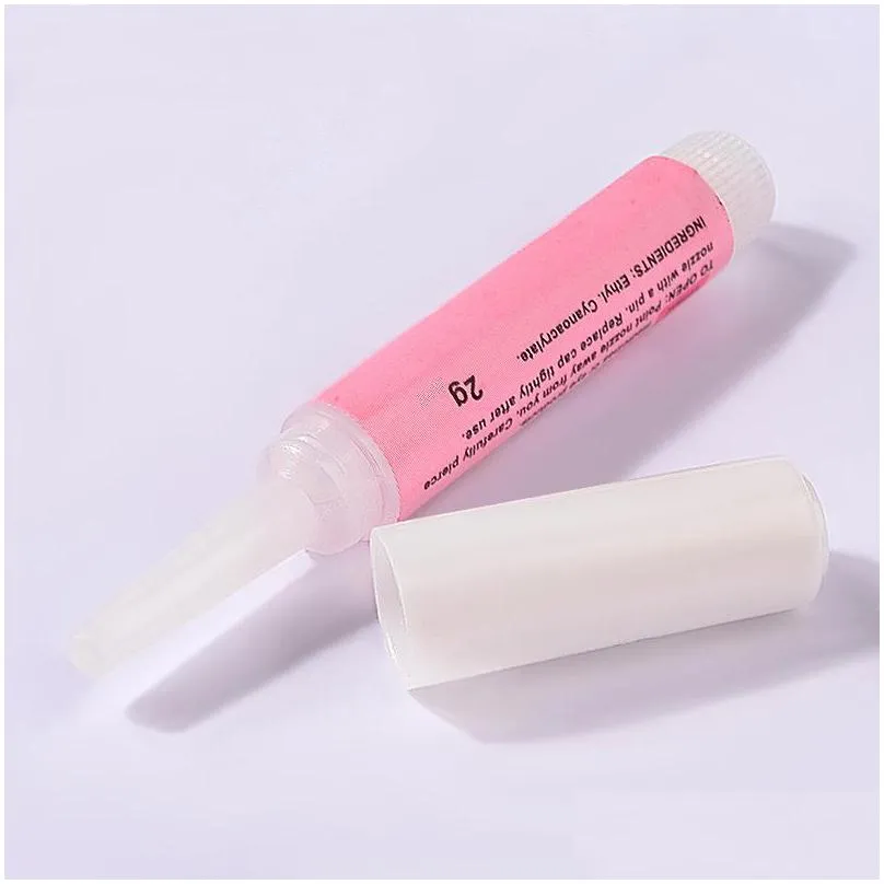 2g nail glue fastdry for uv acrylic tips manicure decoration nails art salon nail tools