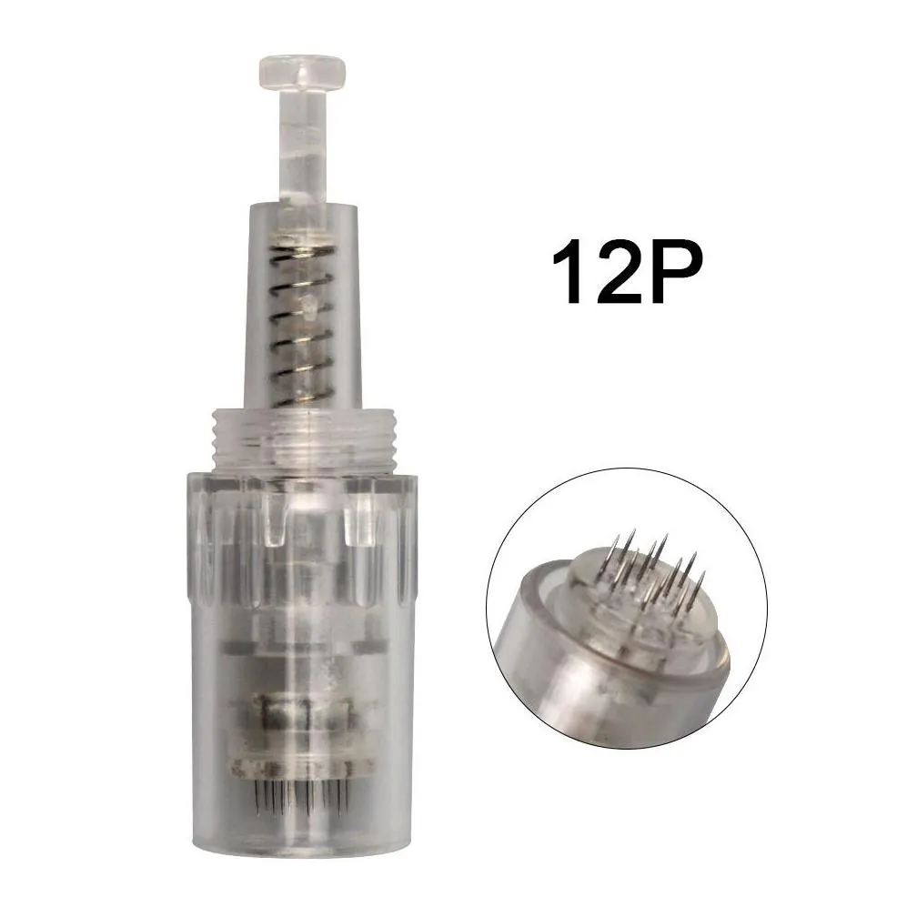 screw cartridge replacement for derma pen micro needle 9 pin / 12 pin / 36 pin / nano micro nano needles tattoo needles