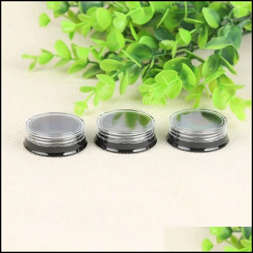 3g 3ml empty jars bottle with screw cap lids cosmetic containers jar makeup sample container