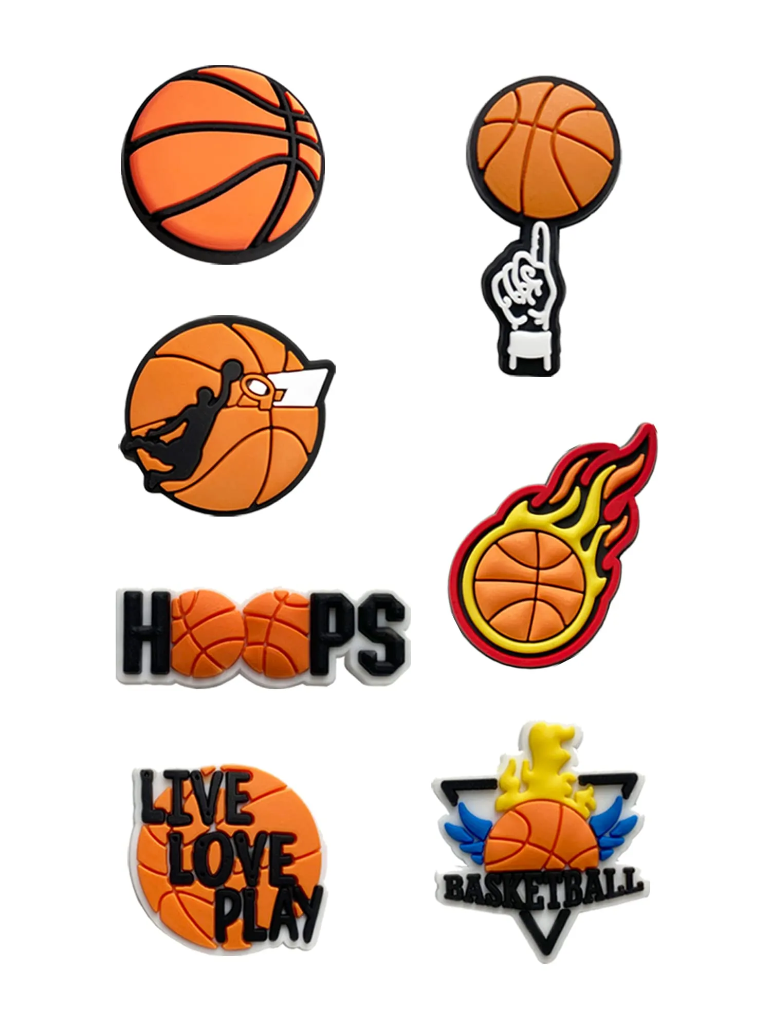 sports basketball shoe charms for croc shoe decoration shoes croc pins clog decoration accessories for kids adult teens men boys