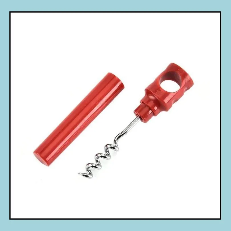 bottle opener simple practical red wine plastic screwdriver home creative multi function corkscrew openers car kitchen accessories