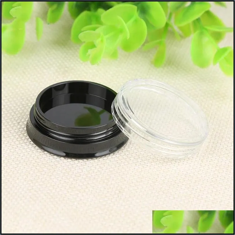 3g 3ml empty jars bottle with screw cap lids cosmetic containers jar makeup sample container