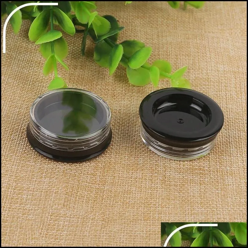 3g 3ml empty jars bottle with screw cap lids cosmetic containers jar makeup sample container