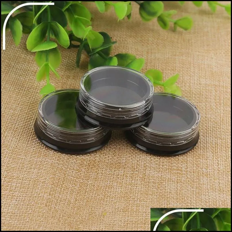 3g 3ml empty jars bottle with screw cap lids cosmetic containers jar makeup sample container