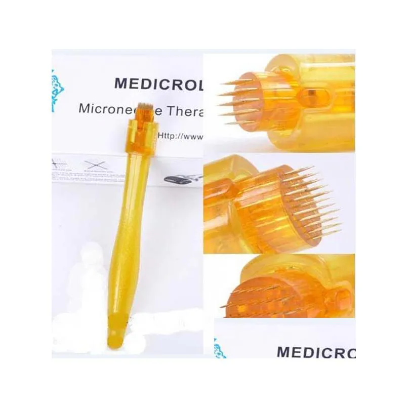 35pins microneedle roller micro needles length 0.23.0mm for skin care