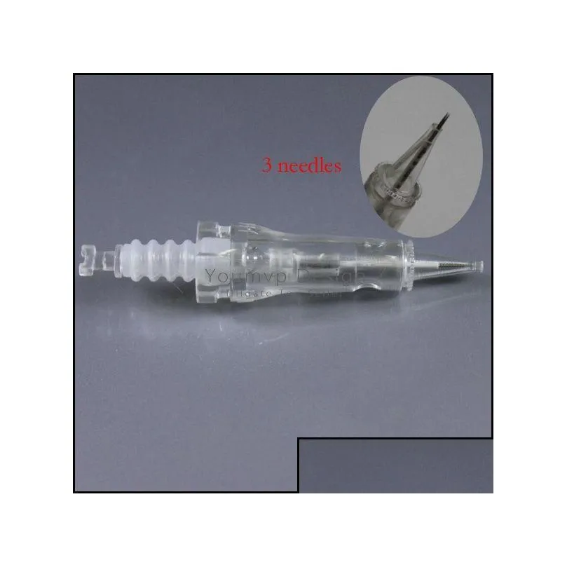 derma pen cartridges electric derma stamp 1/3/7/9/12/36 needles dermapen needle cartridge micro needle derma roller replacment head