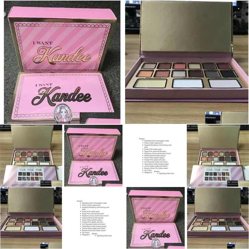 brand i want kandee eyeshadow palatte i want kandee limited edition candy eyeshadow palette 15 colors eyeshadow palatte