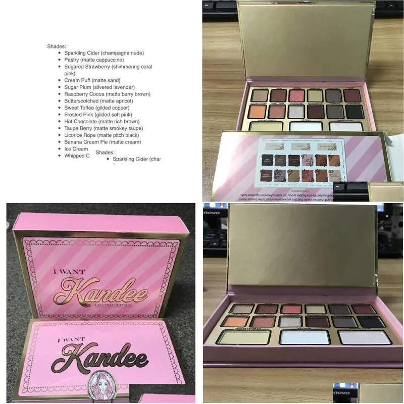 brand i want kandee eyeshadow palatte i want kandee limited edition candy eyeshadow palette 15 colors eyeshadow palatte