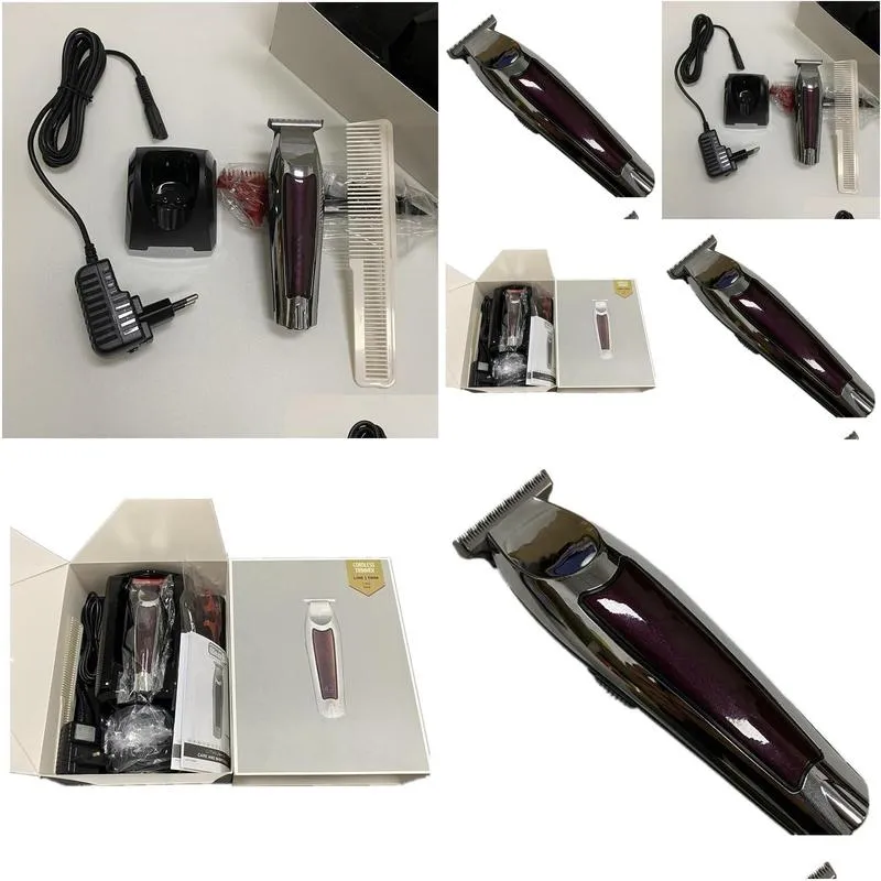 professional detailer red hair clipper cordless cutter electric hair trimmer barber cutting machine shave