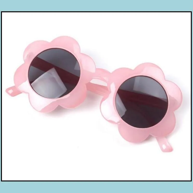 kids sunglasses sunflower frame girls eyeglasses baby boy sun glasses children beach eyewear fashion acetate kids accessories lsk426