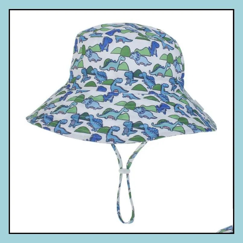 baby bucket cap kids sun fisher hats round top wide brim fisherman hat boys girls summer beach caps casual children gift fashion accessories