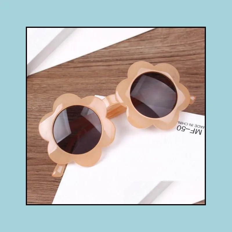 kids sunglasses sunflower frame girls eyeglasses baby boy sun glasses children beach eyewear fashion acetate kids accessories lsk426