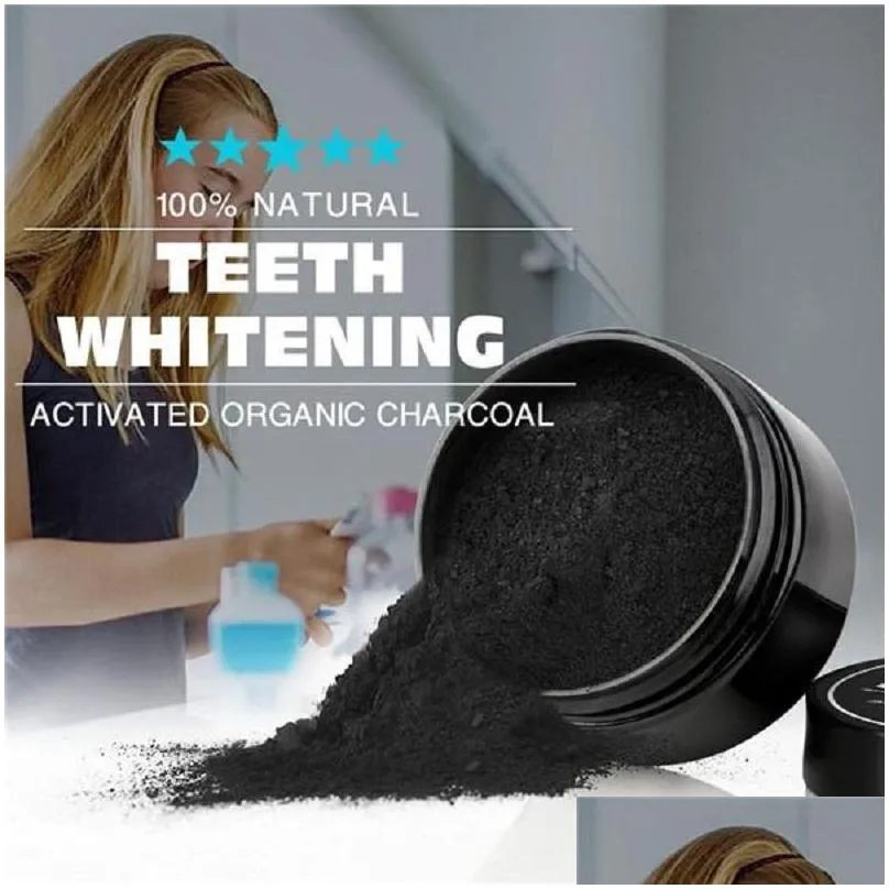 grade teeth whitening activated carbon coconut shell charcoal powder activated carbon powder yellow stain bamboo dentifrice oral care