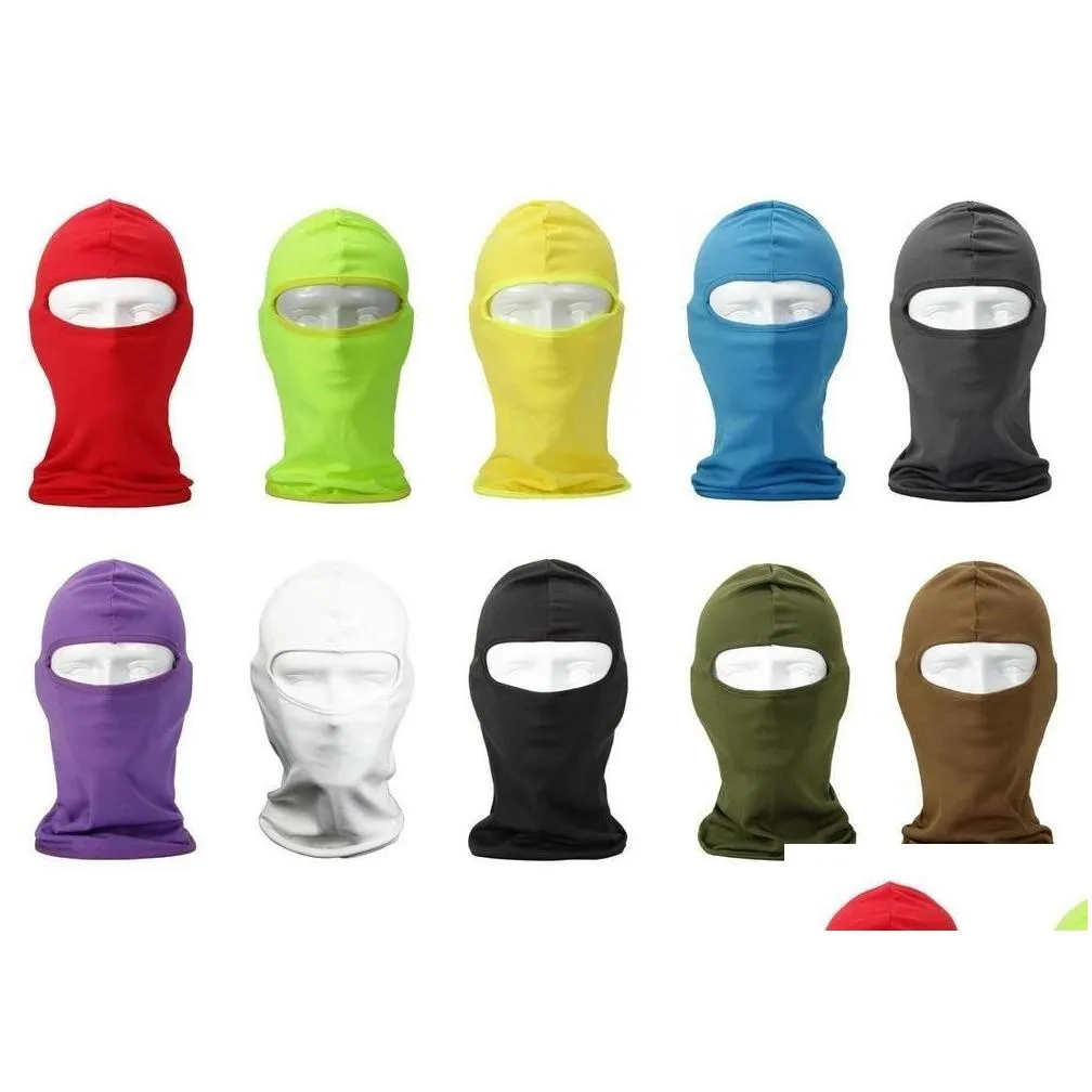  style winter outdoor riding keep thermal mask windbreak dustproof headgear masked face guard hat party mask