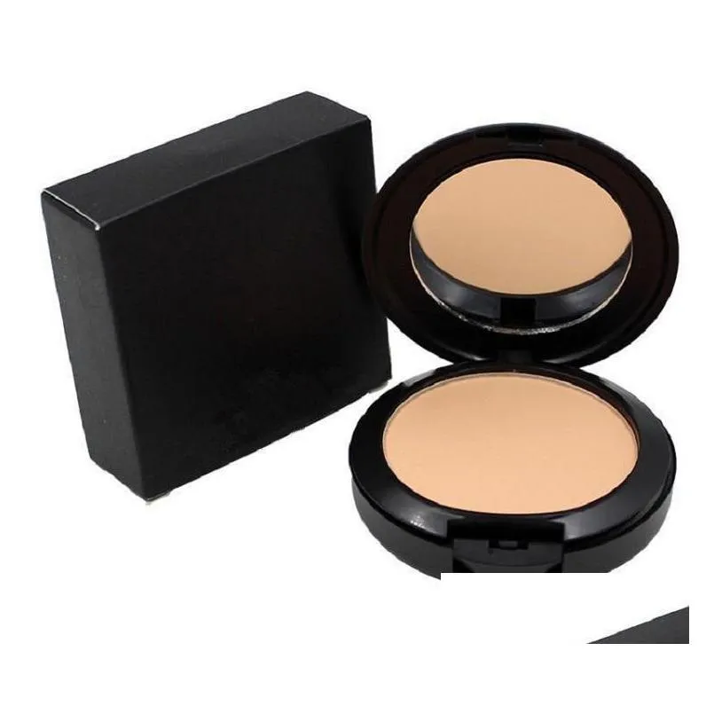 hot face powder makeup powder plus foundation pressed matte natural make up facial powder easy to wear 15g nc and nw