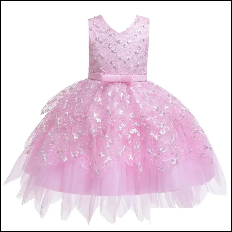 summer infant baby girl dress lace embroidery baptism dresses for girls 05 year birthday party wedding baby clothing2221