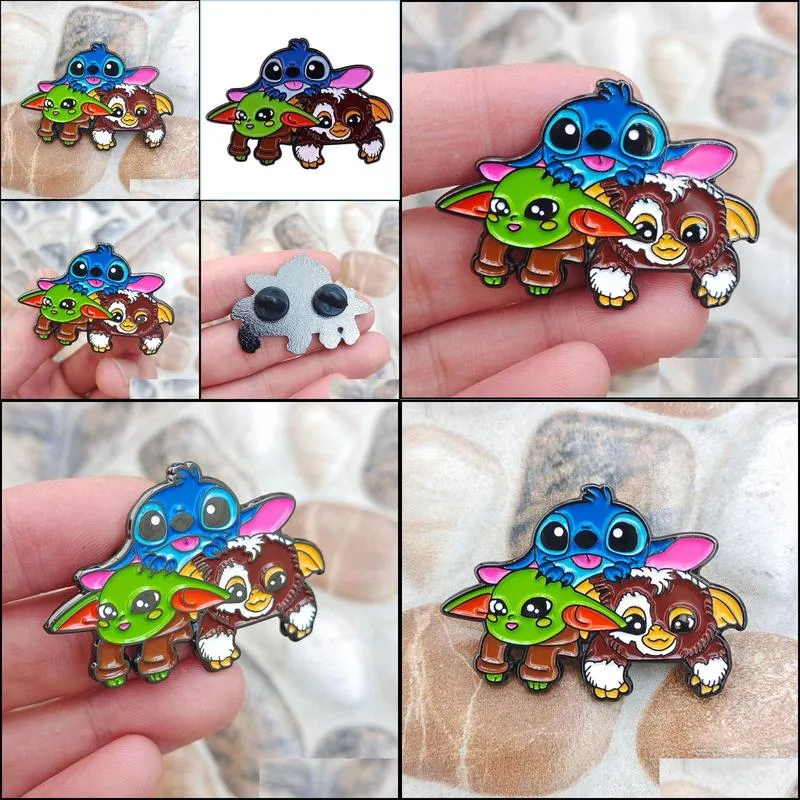 cute anime movies games hard enamel pins collect metal cartoon brooch backpack hat bag collar lapel badges women fashion jewelry s5000