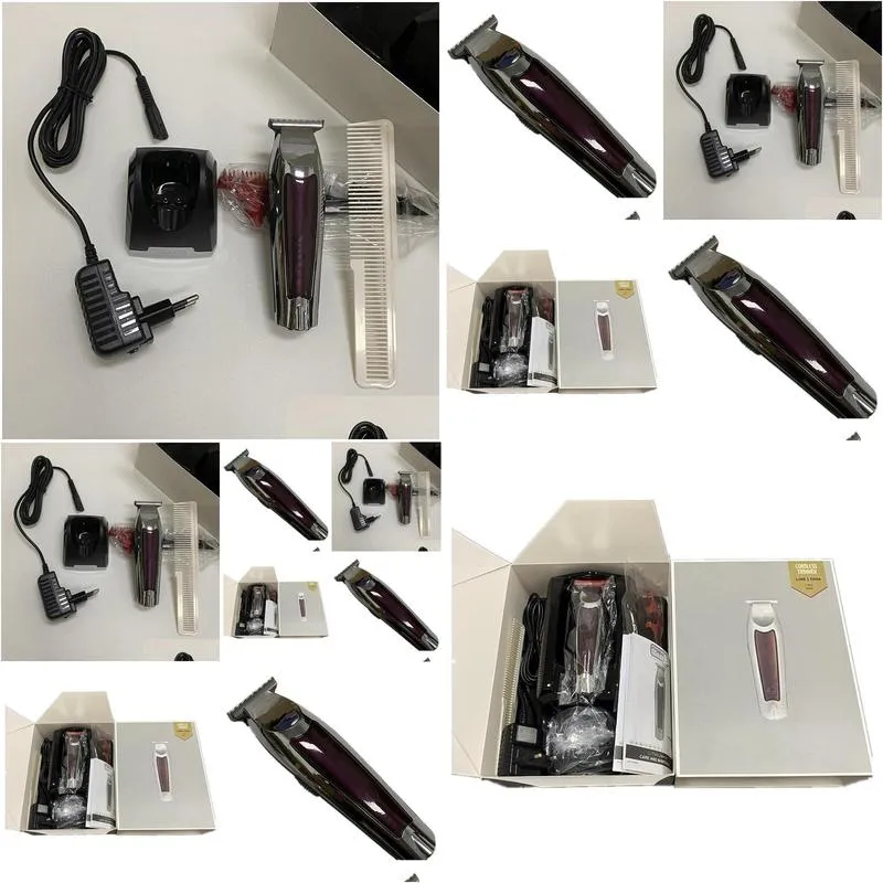 professional detailer red hair clipper cordless cutter electric hair trimmer barber cutting machine shave