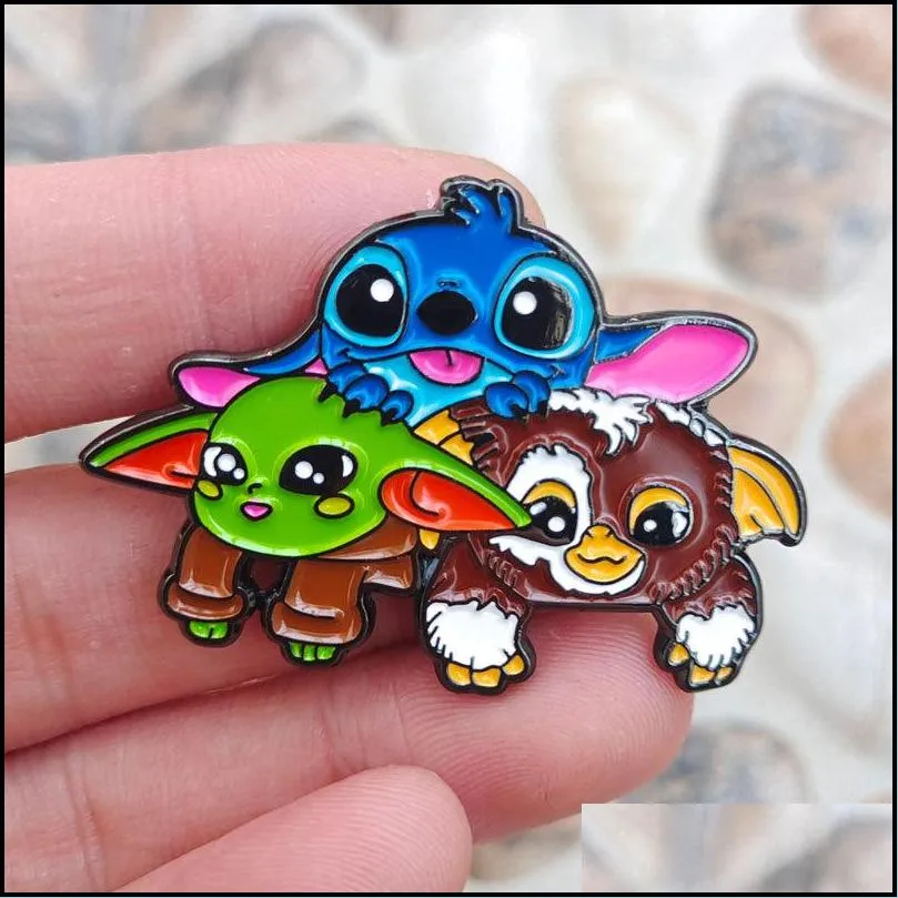 cute anime movies games hard enamel pins collect metal cartoon brooch backpack hat bag collar lapel badges women fashion jewelry s5000