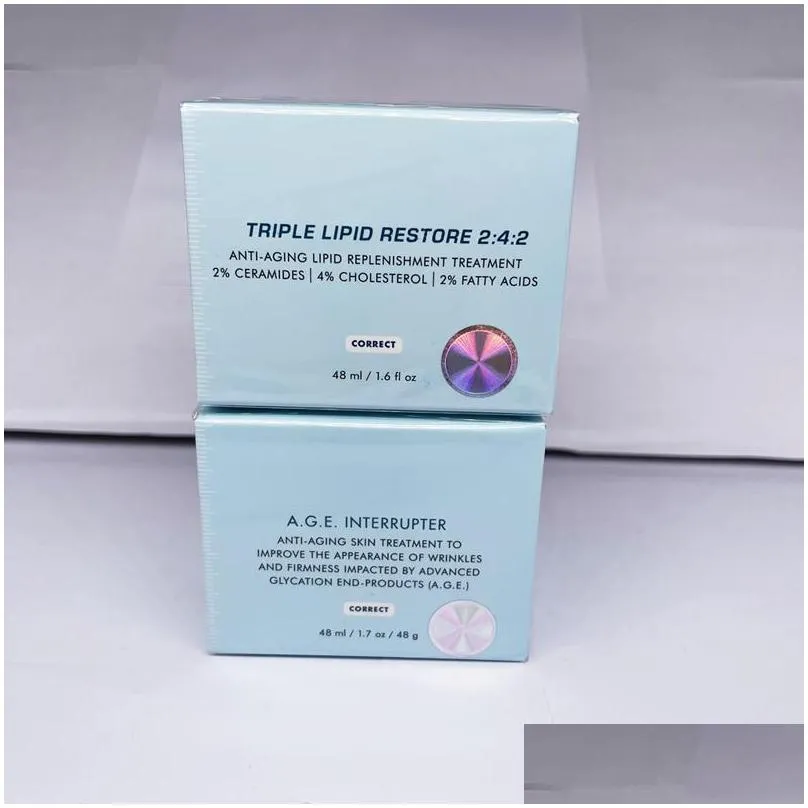 face makeup age interrupter cream triple lipid restore 242 correct cream 48ml facial creams skin care moisturizing