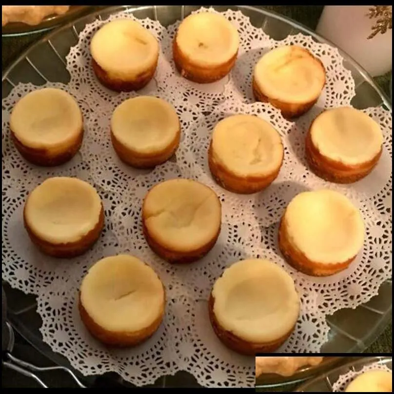 nonstick mini cheesecake pan 12 cup removable metal round cake cupcake muffin oven form mold for baking bakeware dessert tool