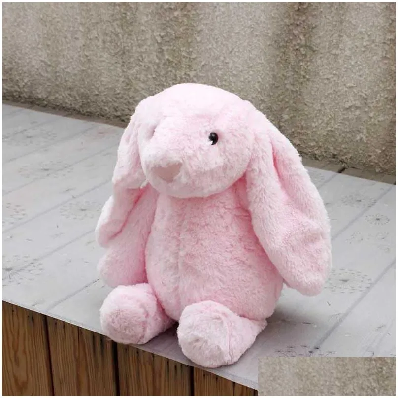 easter rabbit bunny ear plush toy soft stuffed animal doll toys 30cm 40cm cartoon dolls