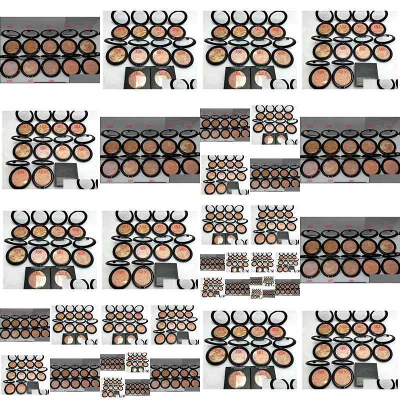 50 pcs makeup new mineralize powder english name and number 9g