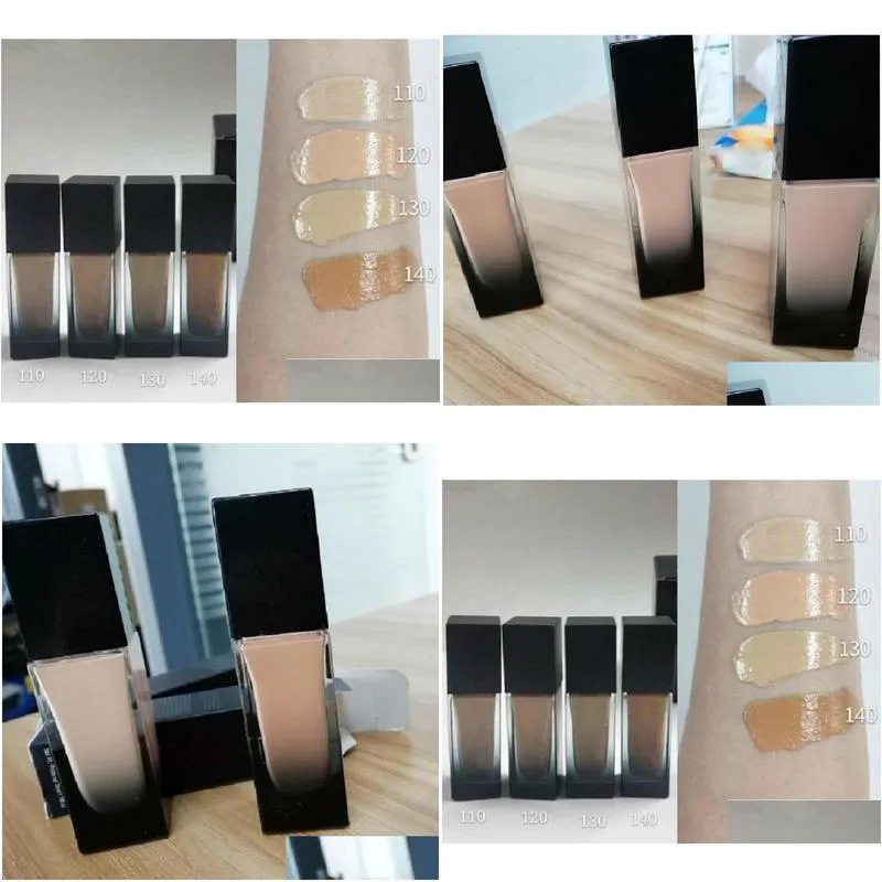 high quality beauty makeup face foundation 4colors luminous highlighter concealer liquid foundations